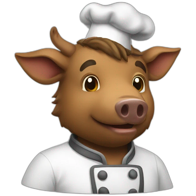 boar cook emoji