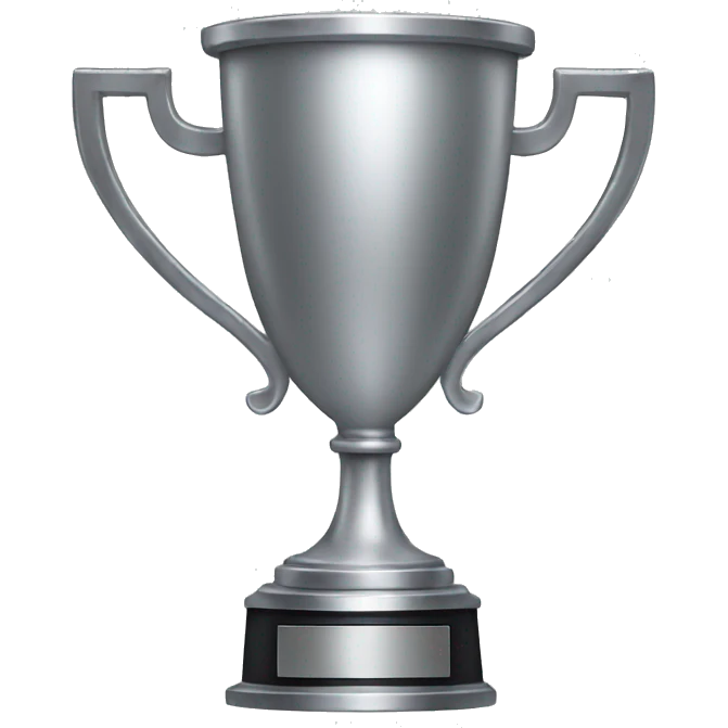 silver trophy emoji
