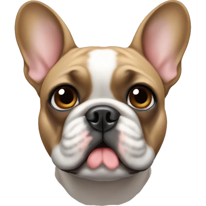 fawn french bulldog emoji