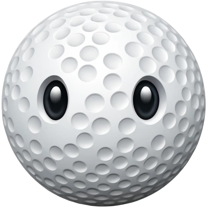golf ball emoji