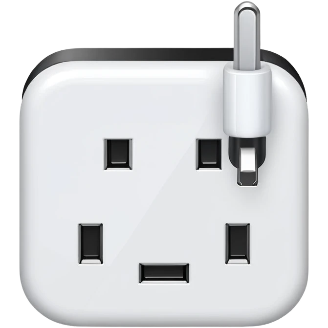 white plug emoji