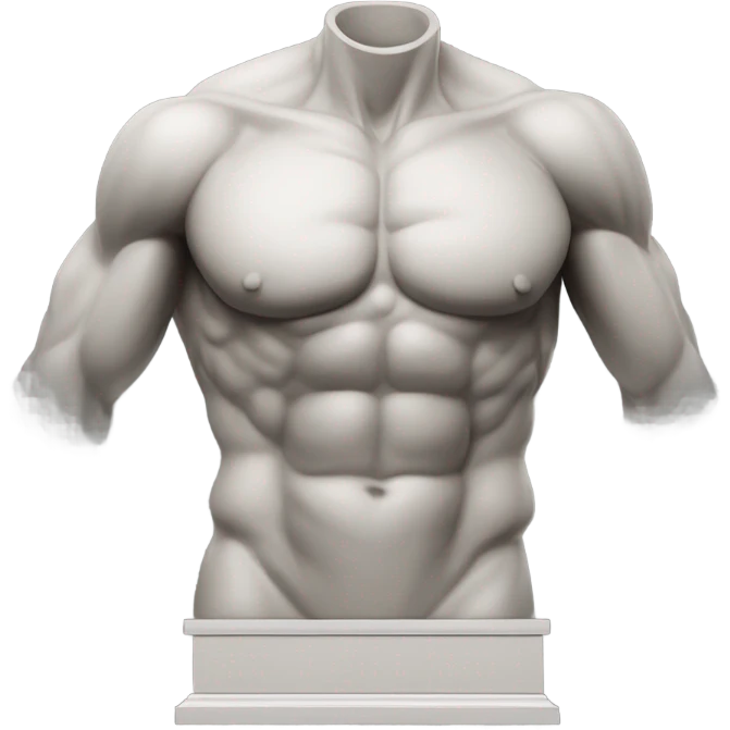 statue torso emoji