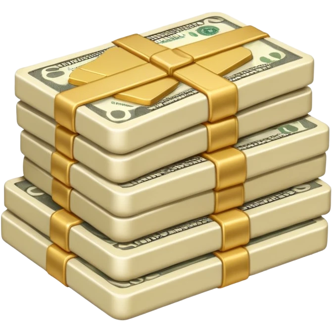 plain ivory money emoji