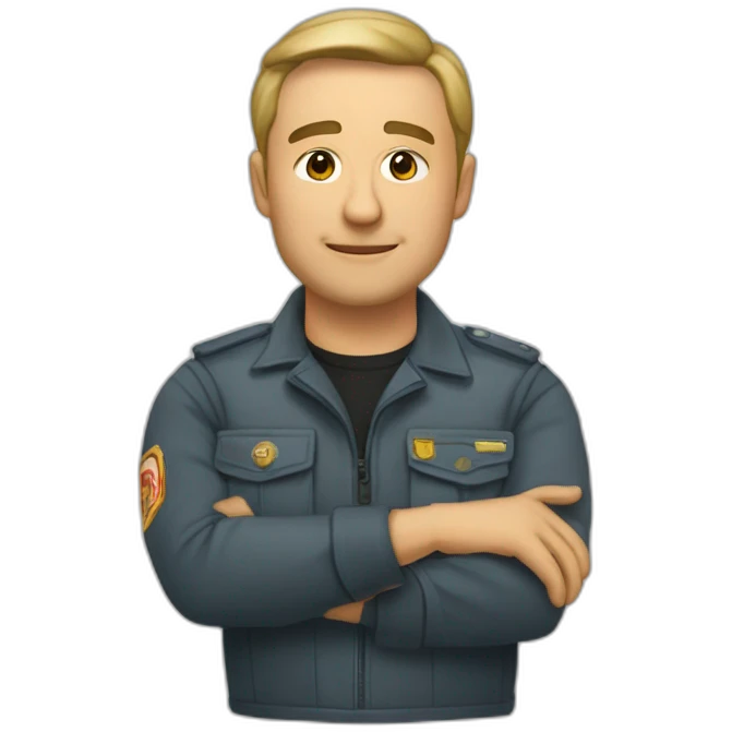 Лукашенко в военной форме emoji