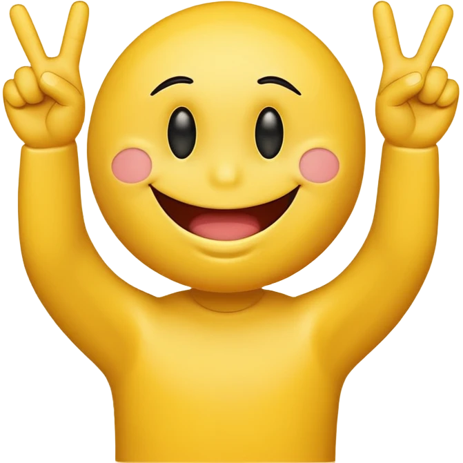 Smiley face with a attitude face and flipping his middle fingers of both hands and both feets emoji