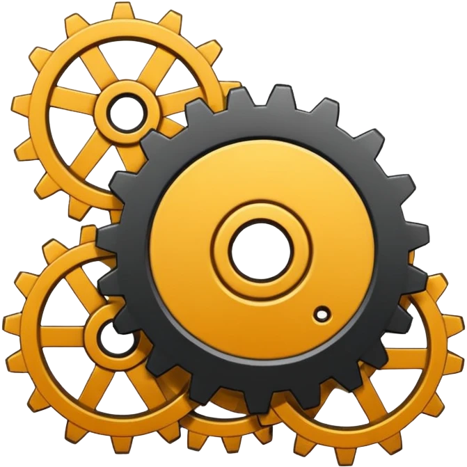 cogwheel emoji