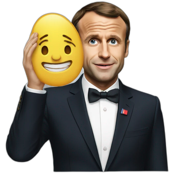 Emmanuel macron emoji