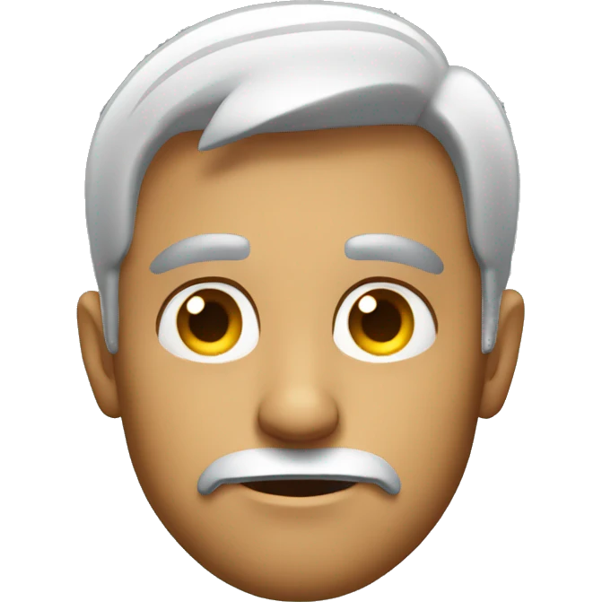 Guy giving side eye emoji