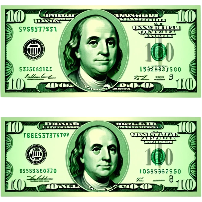 $100 emoji