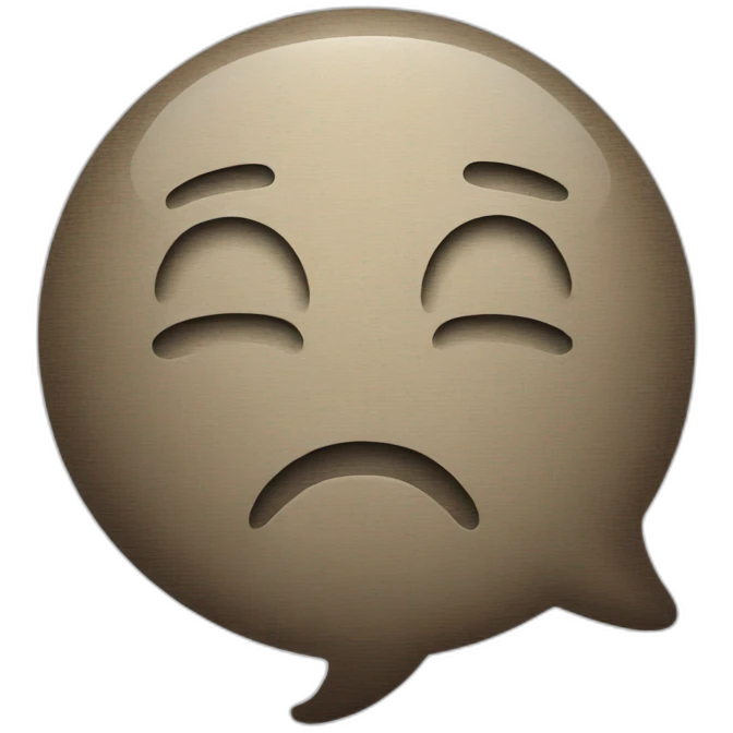 speech bubble emoji