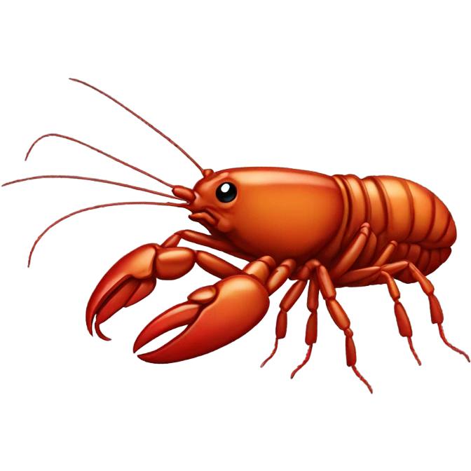 Baby crawfish emoji
