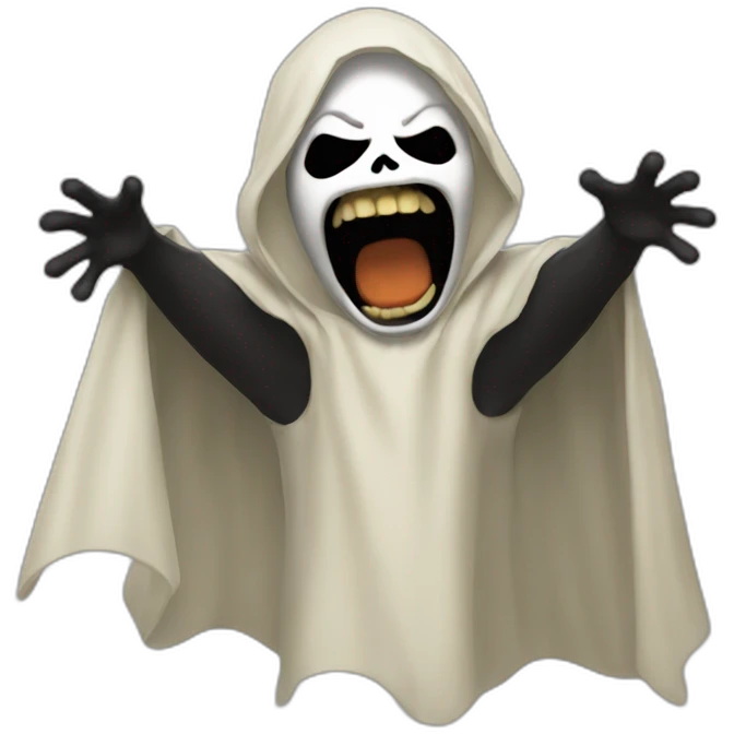 scream-helloween emoji