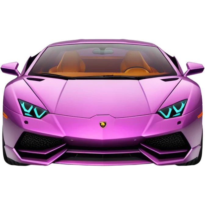 ماشین لامبورگینی emoji