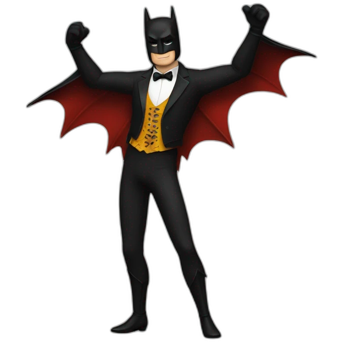 Batman dancing flamenco emoji
