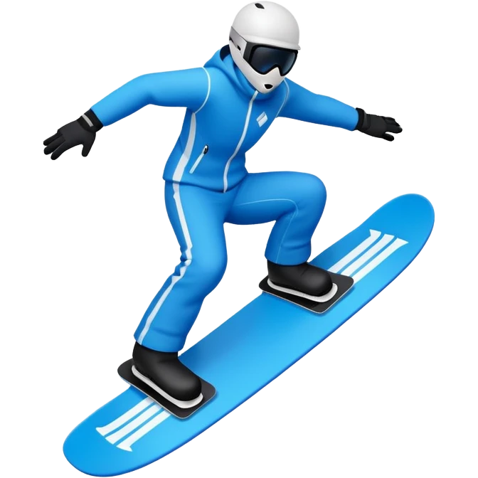 snow board, negative character.\ emoji