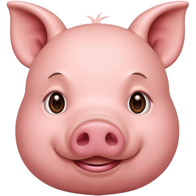 Cerdo limpio no engorda emoji