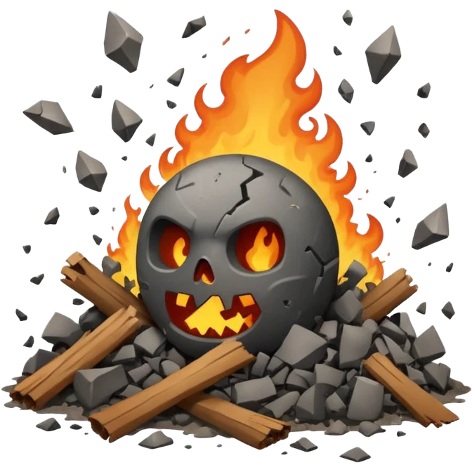 destruction emoji