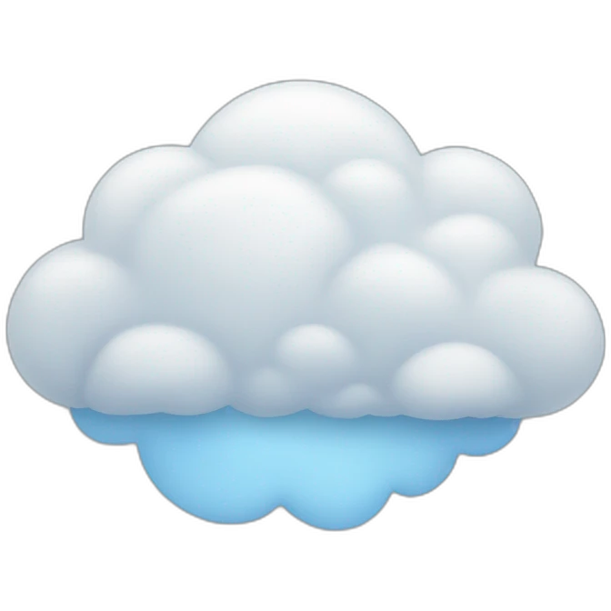 cloud emoji