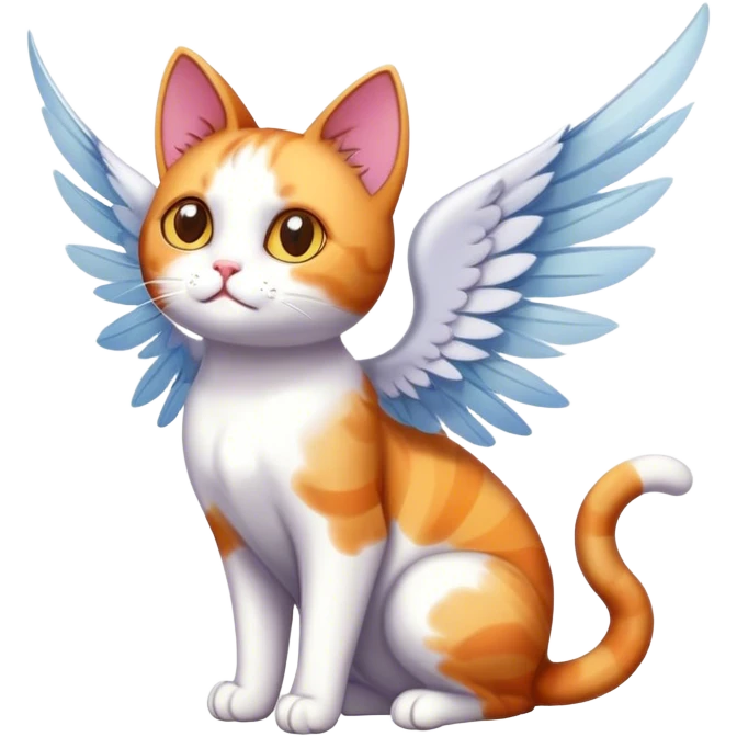 A cat with wings  emoji