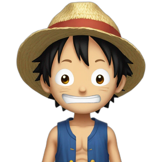 Luffy emoji