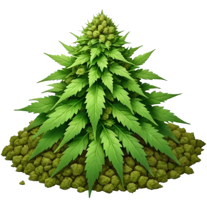 Weed only emoji