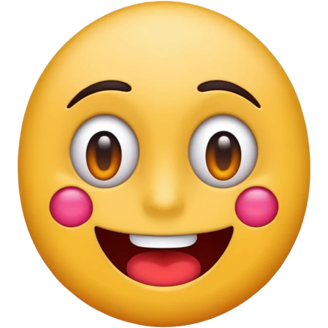 freaky emoji inspired by the number 69, playful and suggestive, bold colors, expressive face, modern emoji style emoji