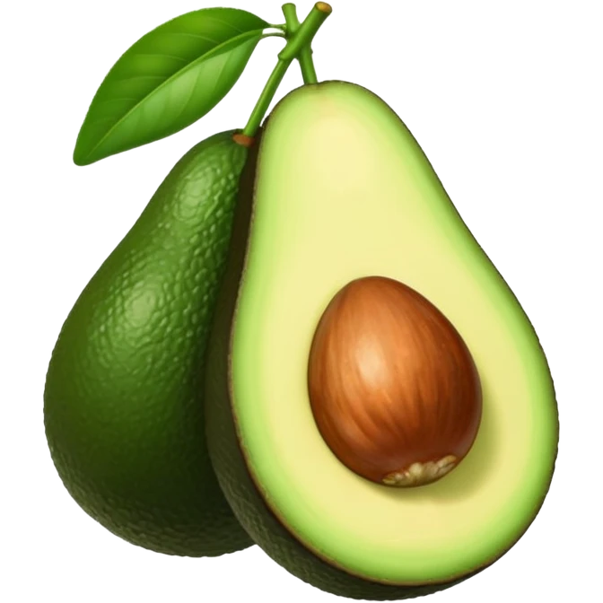 more avocados whithout seed emoji