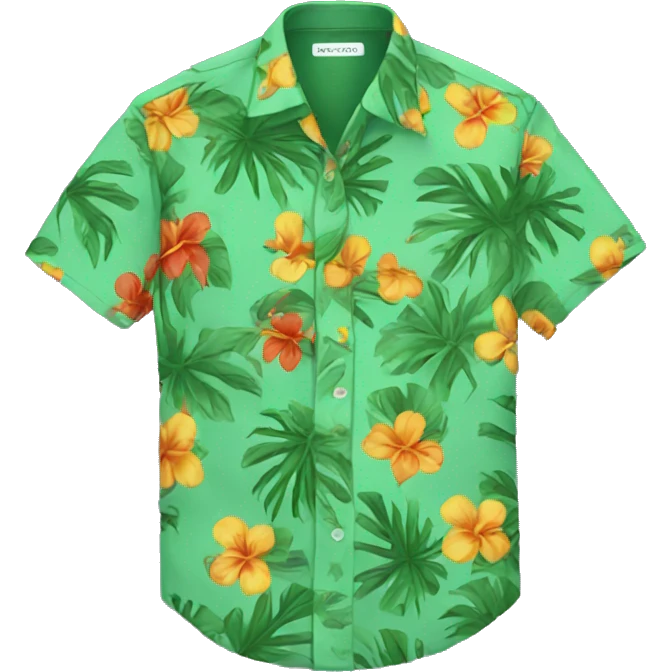 tropical shirt emoji