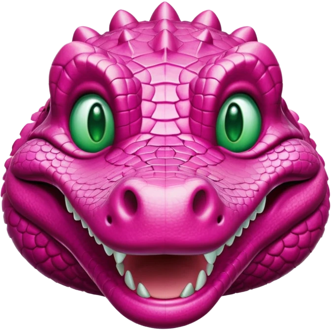 🐊🩷 emoji