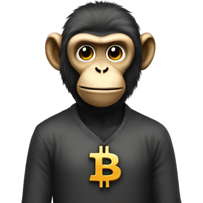 Bitcoin Monkey emoji