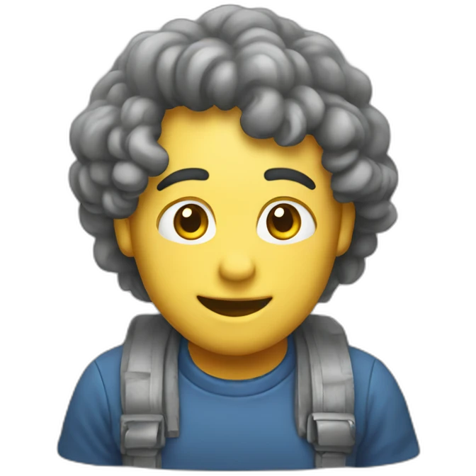 create emoji in cloud happy emoji