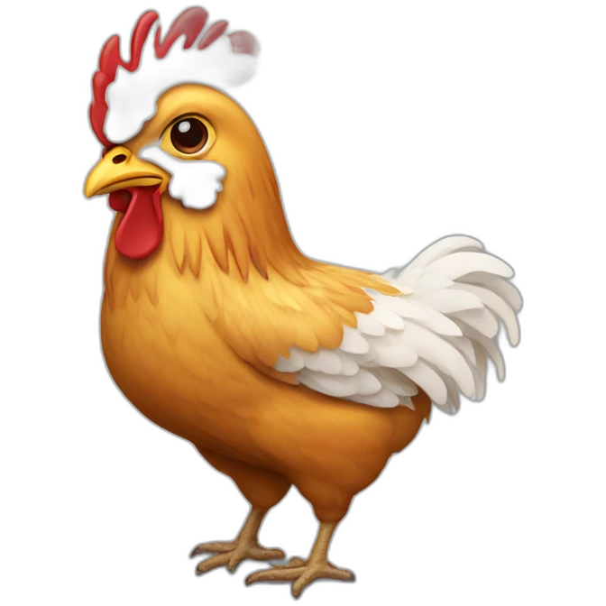 chicken emoji