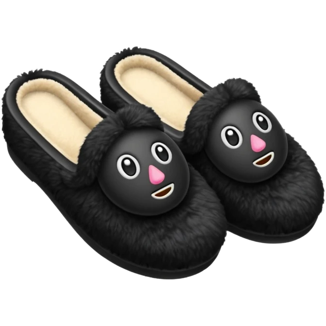 A black siliper emoji
