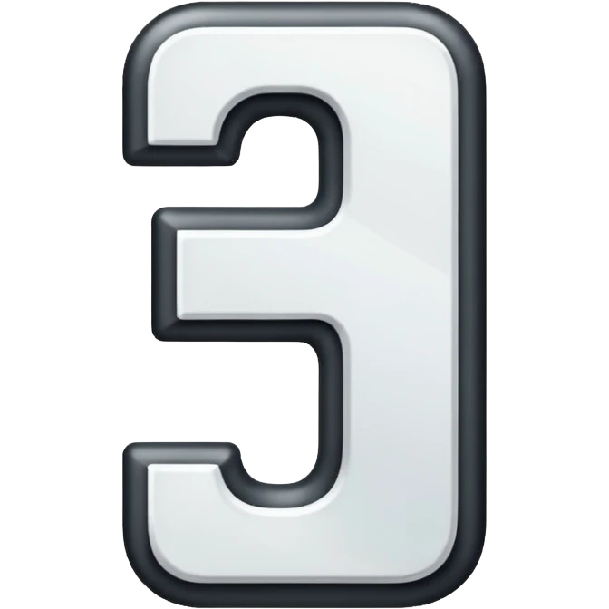 the number 1 emoji