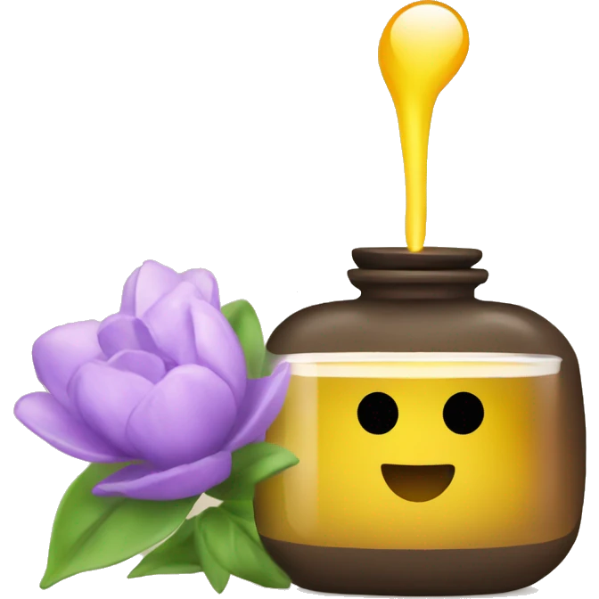 Essential oils with diffuser  emoji