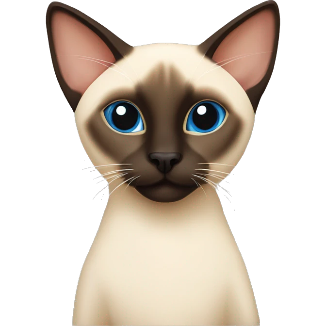￼ Siamese cat ￼ emoji