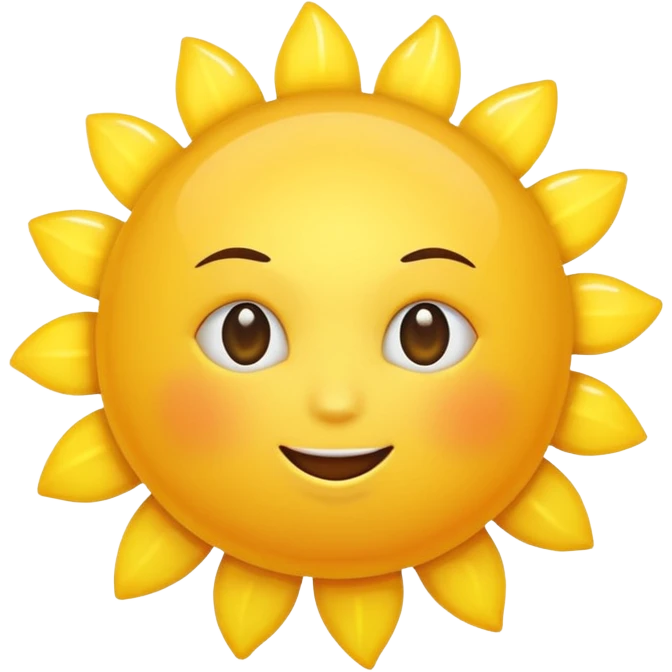 sun emoji