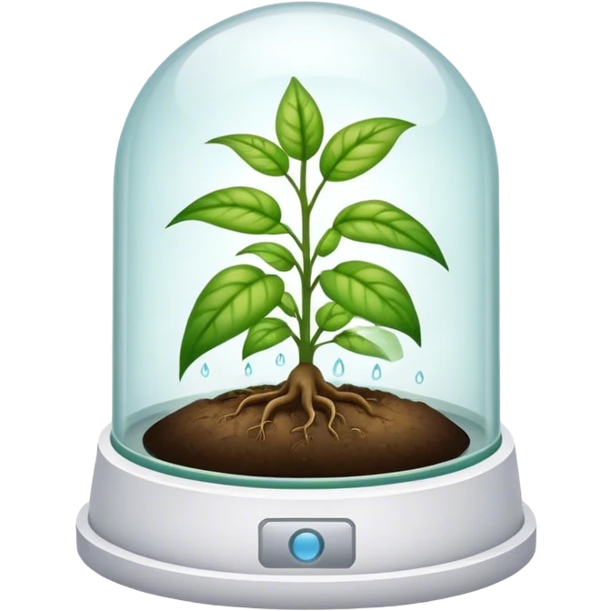 plant Humidity Dome emoji | AI Emoji Generator