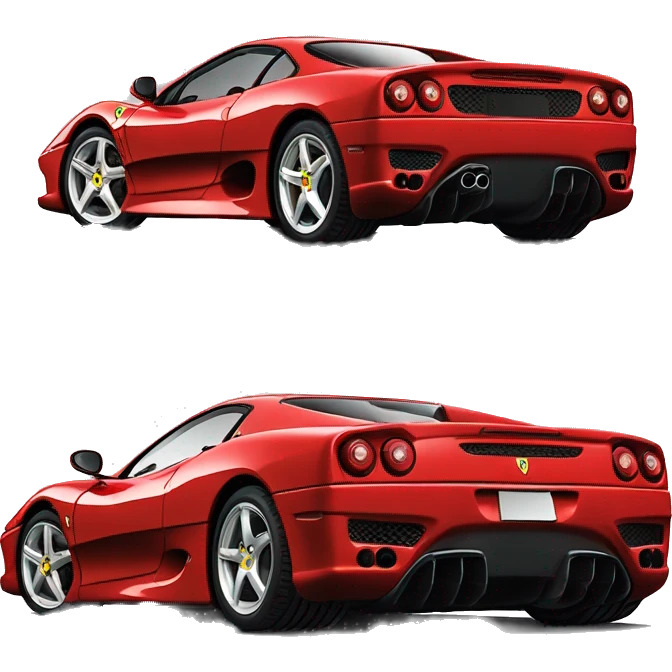 2003 Ferrari 360 Challenge Stradale emoji
