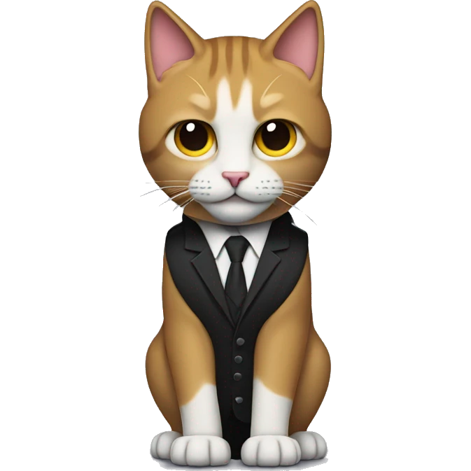 John wick In cat emoji