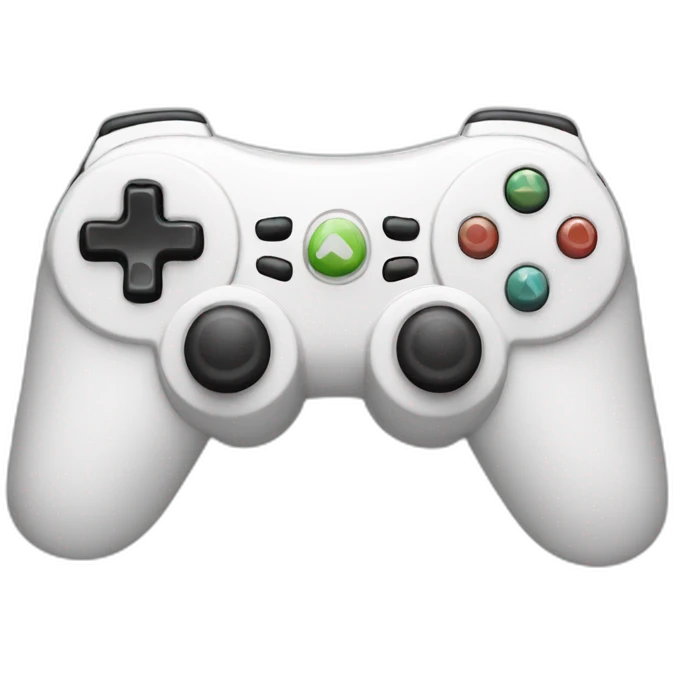 white game controller emoji