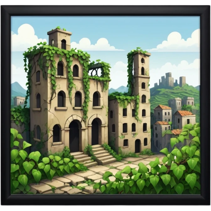 abandoned city emoji