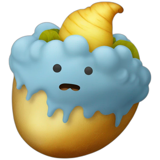 Tornado potato emoji