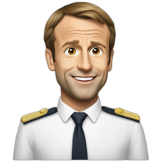 emmanuel macron en slip emoji