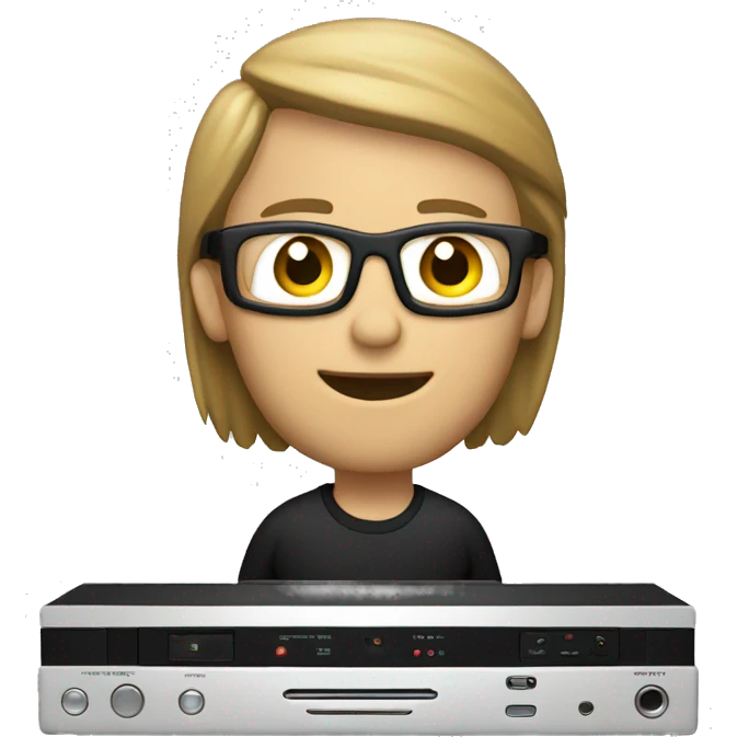 VCR player emoji