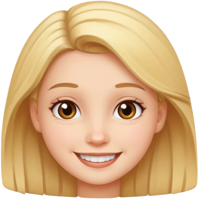 دختر کیوت emoji