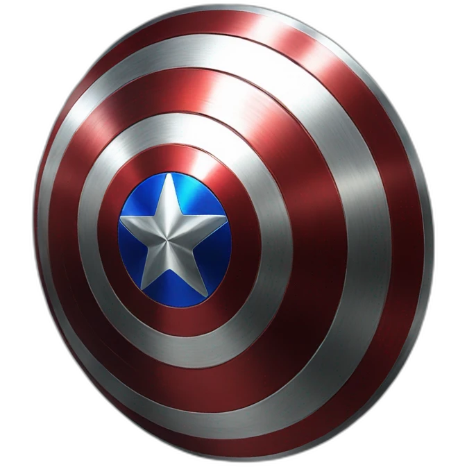 Captain america shield emoji