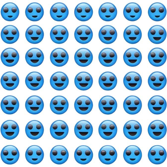 Blue's emojis emoji