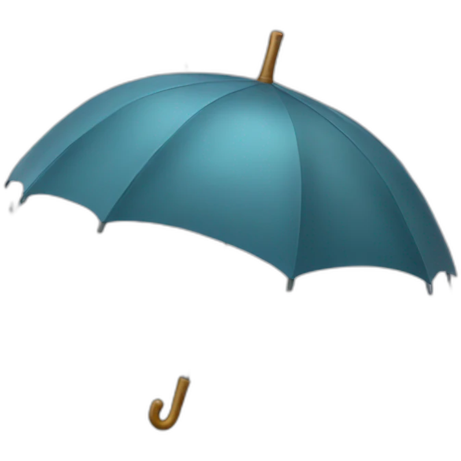 umbrella-and-raining emoji