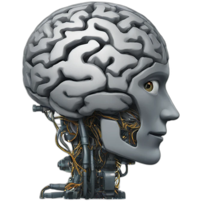 AI brothers robot brain emoji